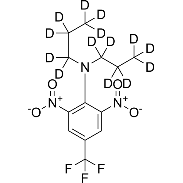 Trifluralin-d<sub>14</sub> Chemical Structure