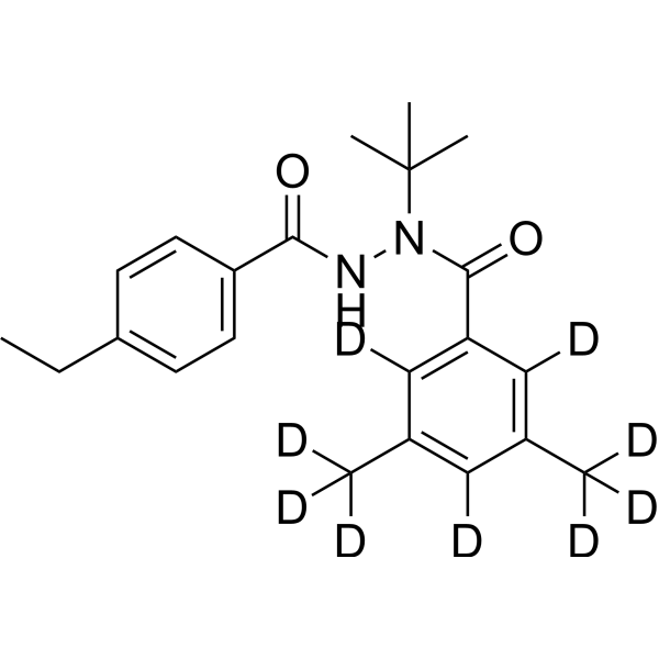 Tebufenozide-d<sub>9</sub> Chemical Structure