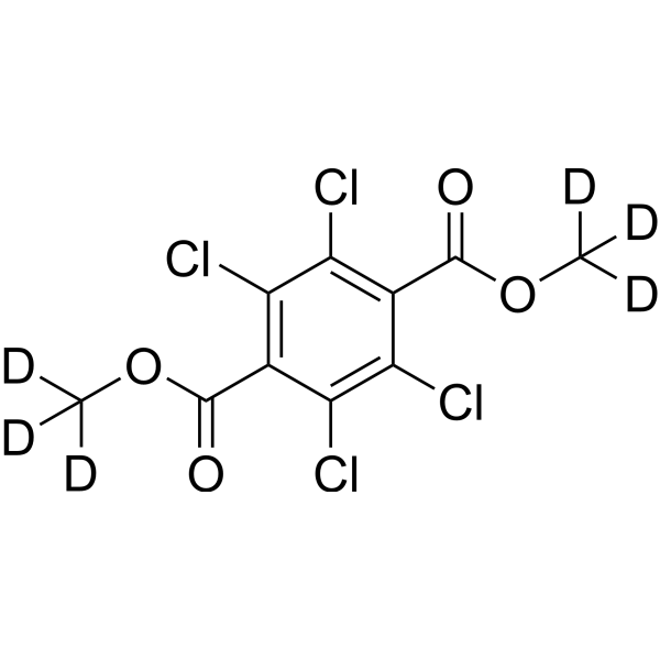 Chlorthal-dimethyl-d<sub>6</sub> Chemical Structure