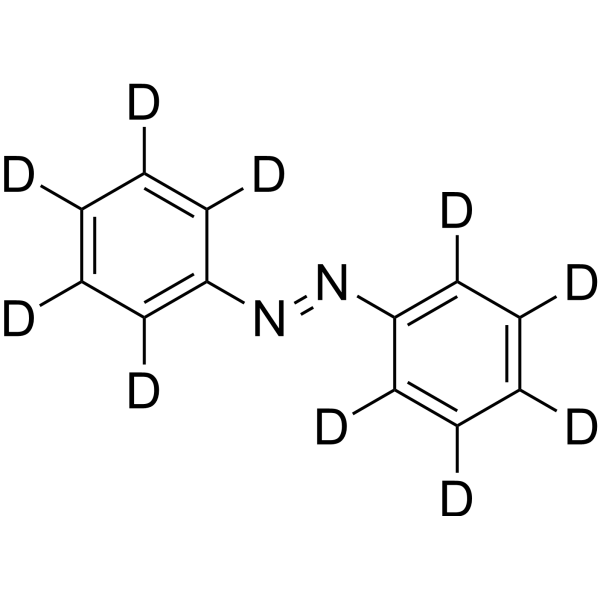 Azobenzene-d<sub>10</sub> Chemical Structure