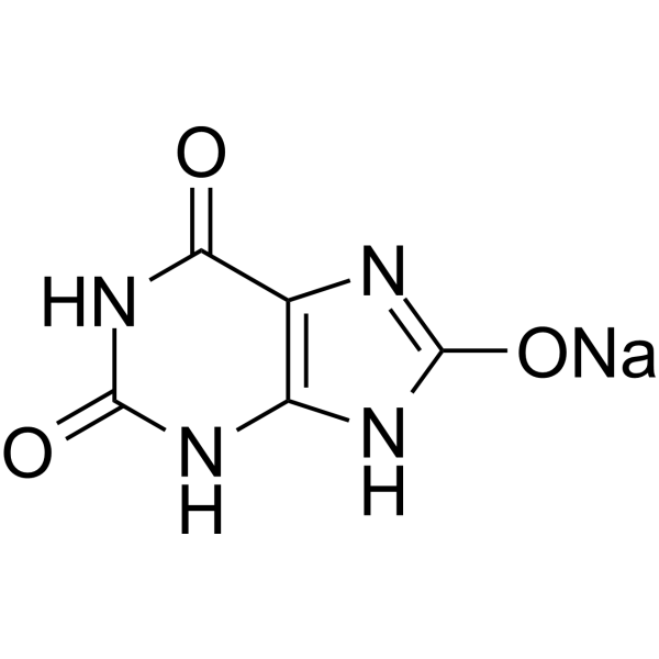 Uric acid sodium Chemical Structure