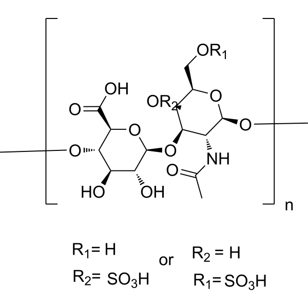 Chondroitin sulfate Chemical Structure