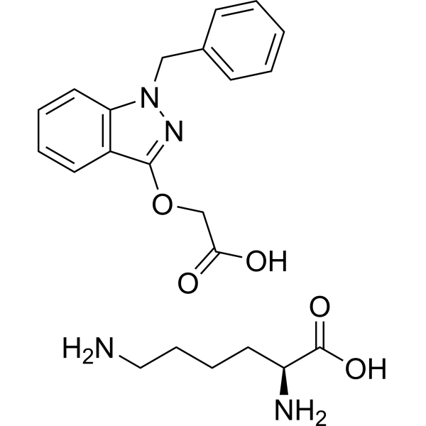 Bendazac L-Lysine Chemical Structure