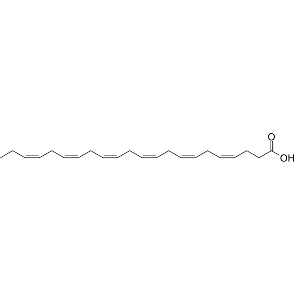 Docosahexaenoic acid Chemical Structure