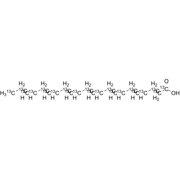 Docosahexaenoic acid-<sup>13</sup>C<sub>22</sub> Chemical Structure