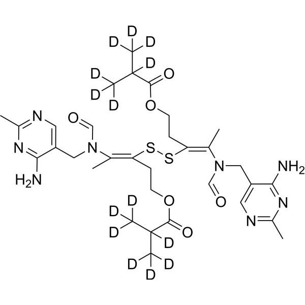 Sulbutiamine-d<sub>14</sub> Chemical Structure