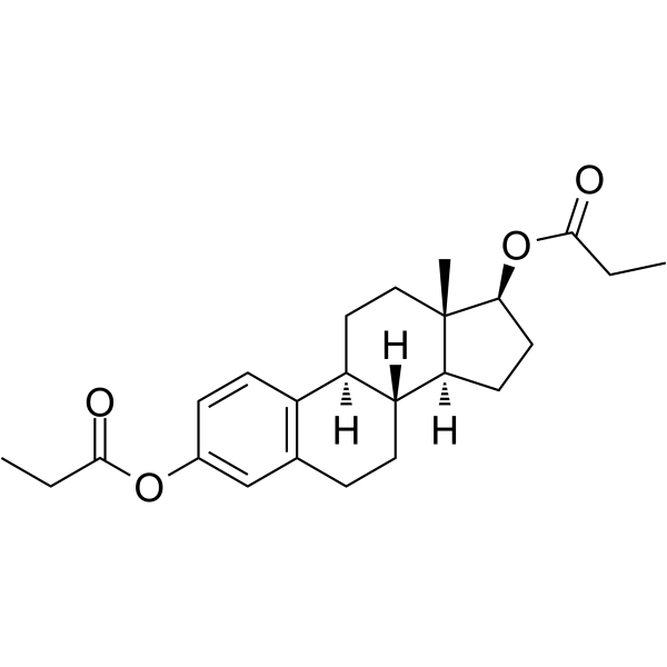 Estradiol dipropionate Chemical Structure