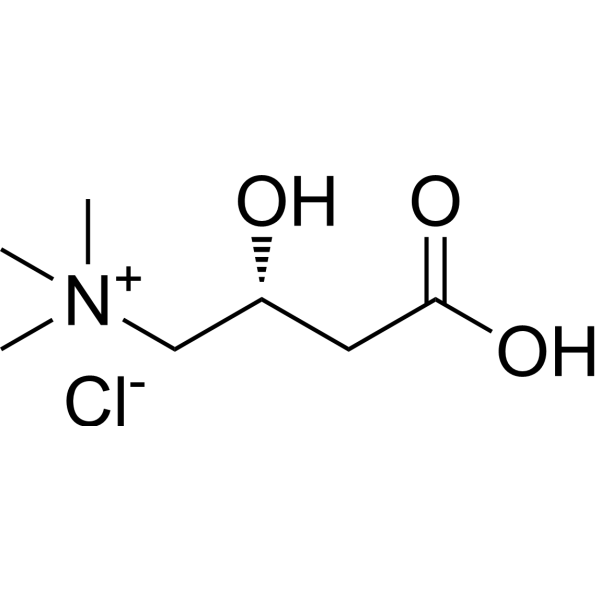 L-Carnitine hydrochloride Chemical Structure