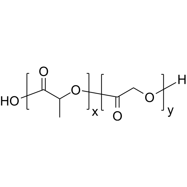 PLGA (75:25) Chemical Structure