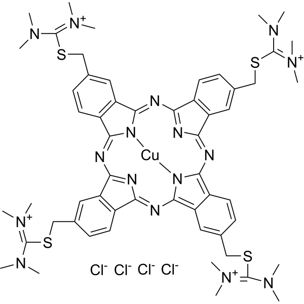 Alcian Blue 8GX Chemical Structure
