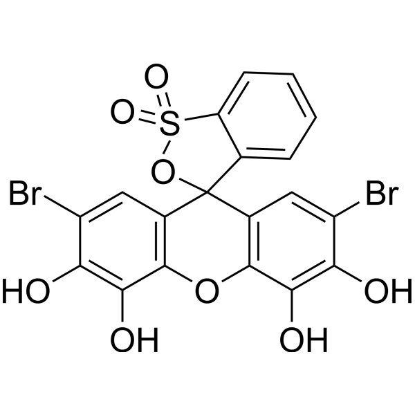 Bromopyrogallol red Chemical Structure
