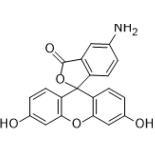 5-Aminofluorescein Chemical Structure