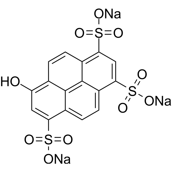 Pyranine Chemical Structure