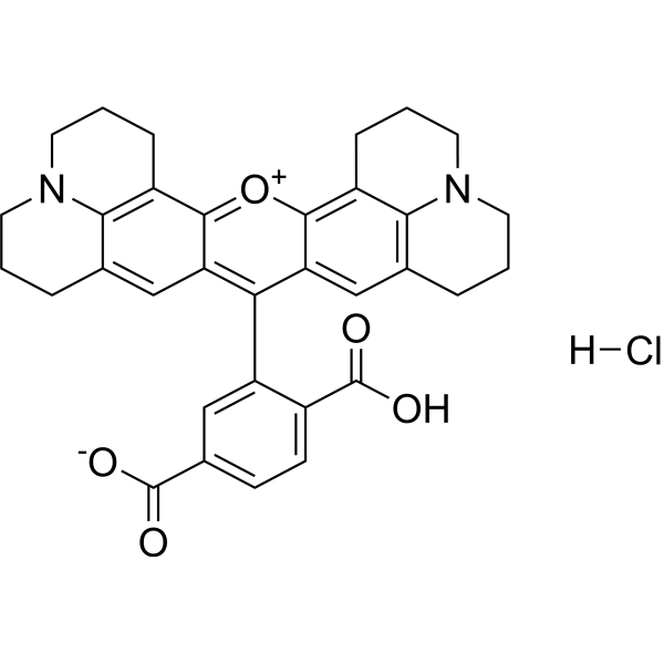 6-ROX hydrochloride Chemical Structure
