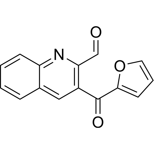 3-(2-Furoyl)quinoline-2-carboxaldehyde Chemical Structure