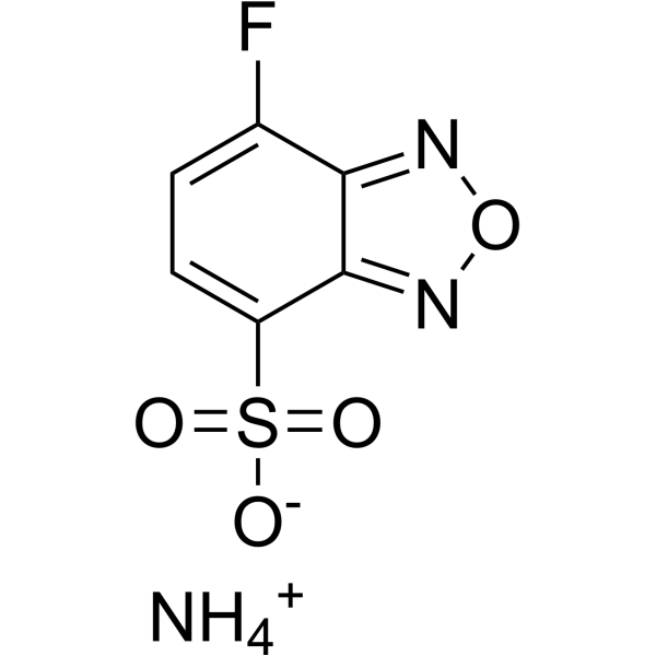 7-Fluorobenzofurazan-4-sulfonic acid ammonium Chemical Structure