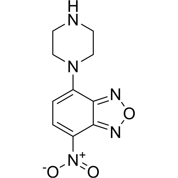 4-Nitro-7-piperazinobenzofurazan Chemical Structure