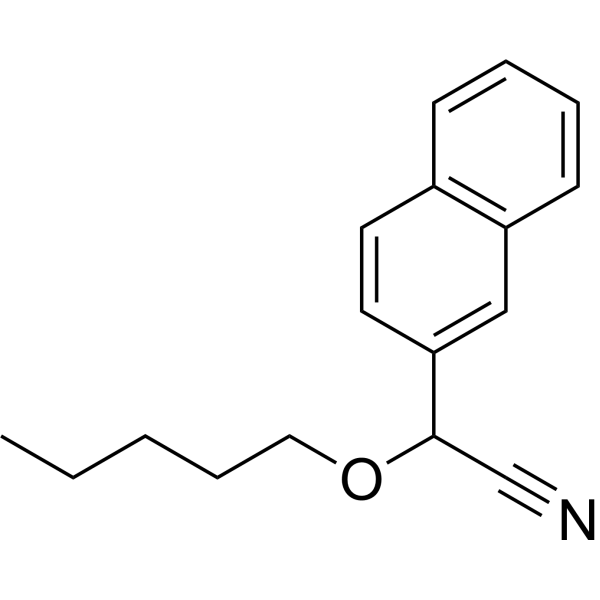 <em>2</em>-(Naphthalen-<em>2</em>-yl)-<em>2</em>-(pentyloxy)acetonitrile
