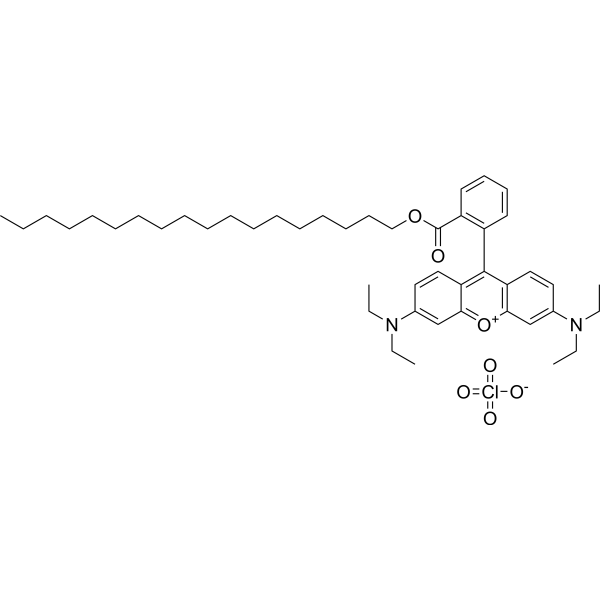 Octadecyl Rhodamine B perchlorate Chemical Structure