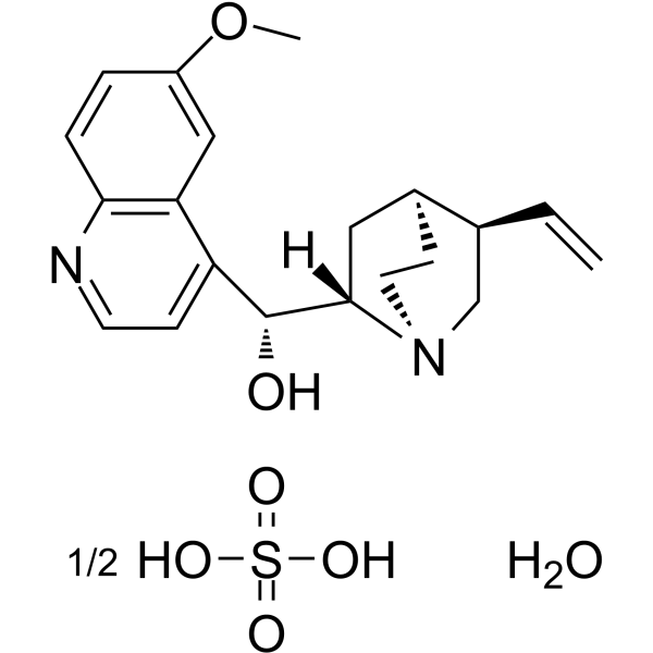 Quinine hemisulfate hydrate