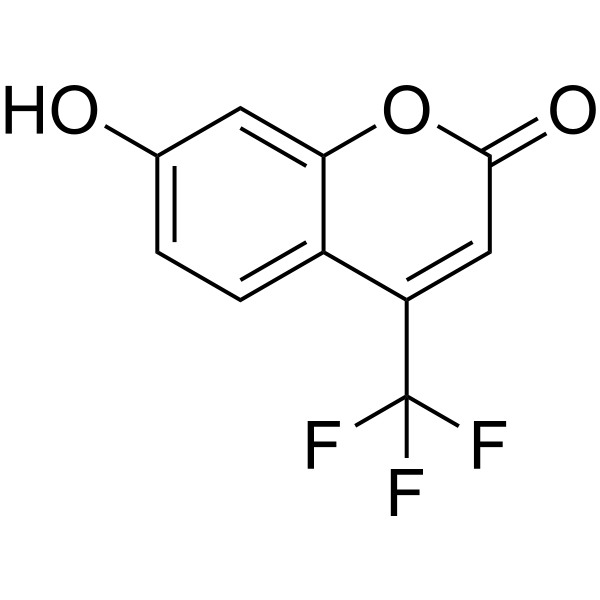4-(Trifluoromethyl)umbelliferone Chemical Structure
