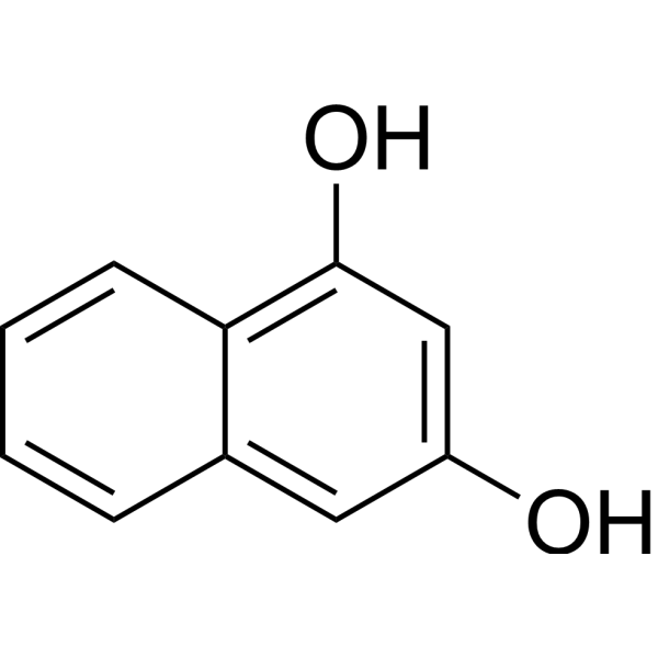 Naphthoresorcinol Chemical Structure