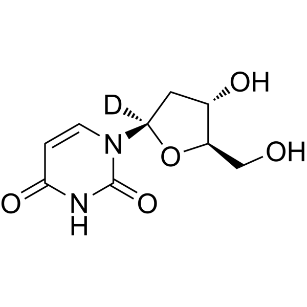 2'-Deoxyuridine-d Chemical Structure