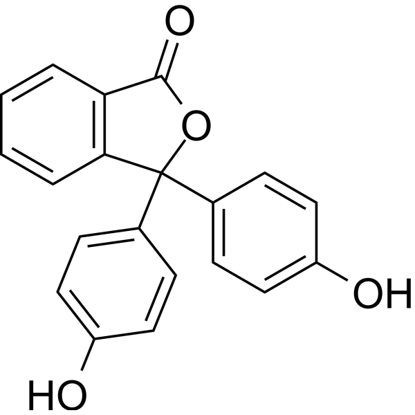 Phenolphthalein Chemical Structure