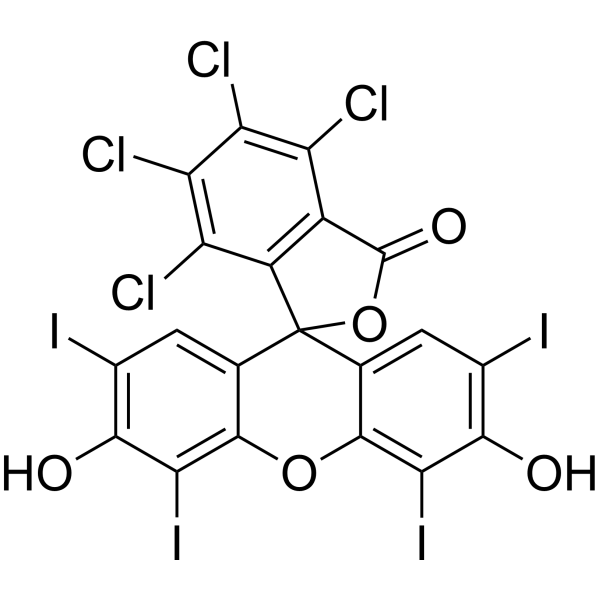 Rose bengal lactone Chemical Structure