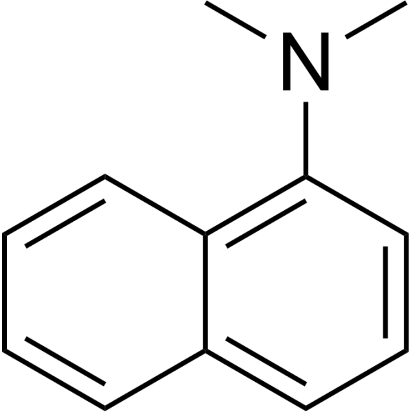 N,N-Dimethyl-1-naphthylamine Chemical Structure