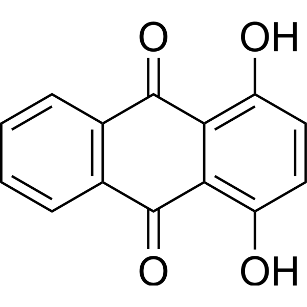 Quinizarin Chemical Structure