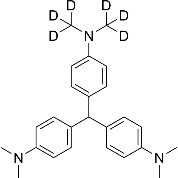 Leucocrystal violet-d<sub>6</sub> Chemical Structure
