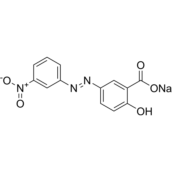 Alizarin yellow GG Chemical Structure