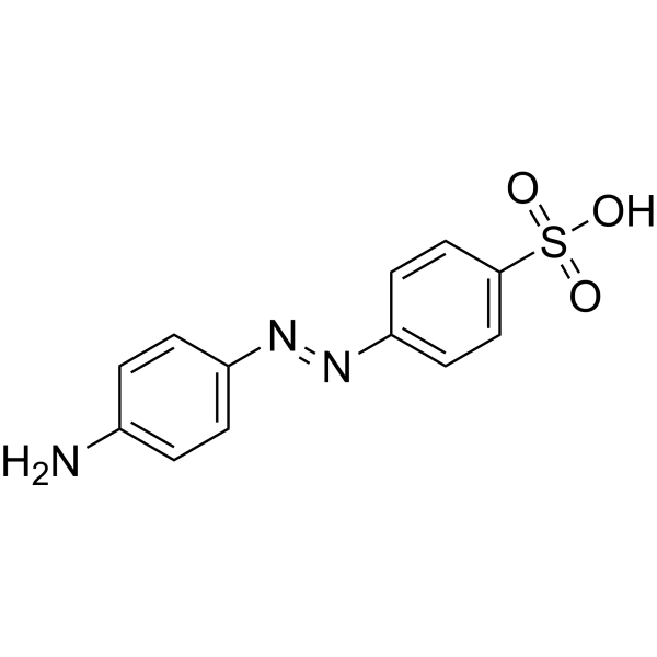 4'-Aminoazobenzene-4-sulphonic acid Chemical Structure