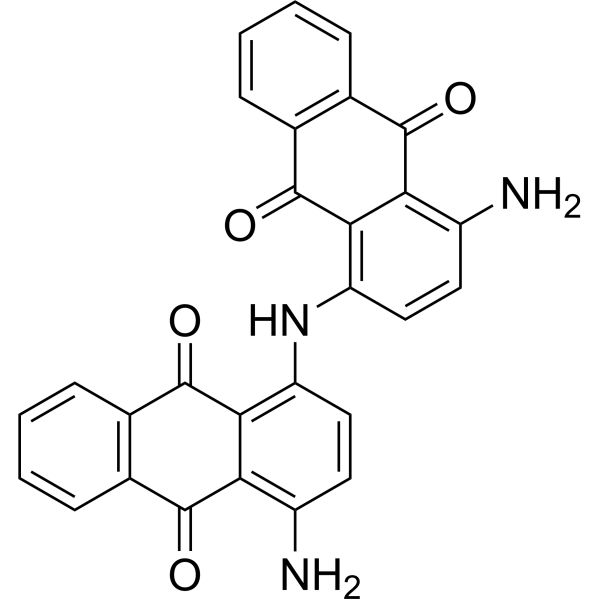 4,4'-Diamino-1,1'-iminodianthraquinone Chemical Structure