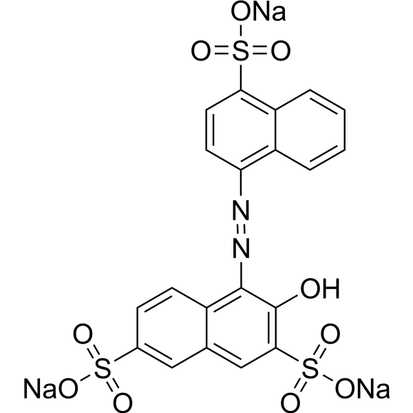 Amaranth Chemical Structure