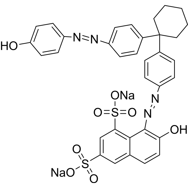 C.I. Acid orange 33 화학구조