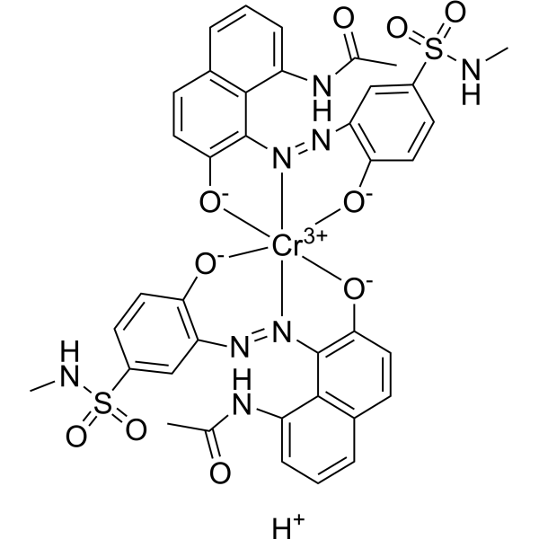 C.I. Acid black 60 Chemical Structure