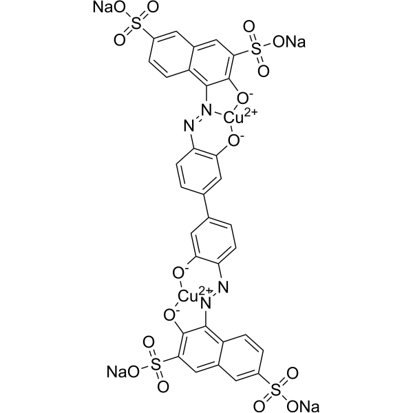 C.I. Direct blue 80 Chemical Structure