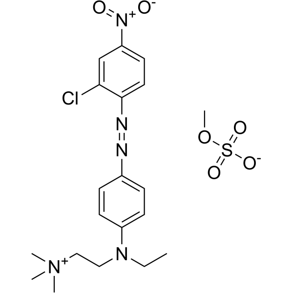 Cationic red GTL Chemical Structure