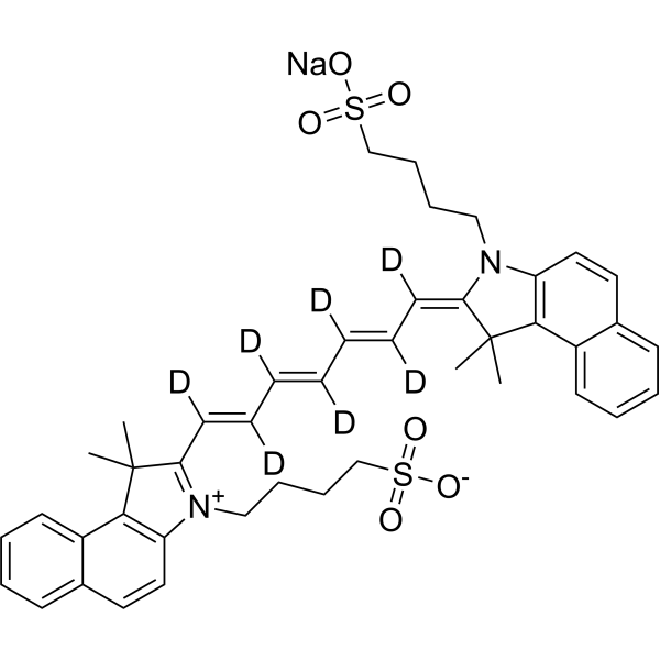 Indocyanine green-d<sub>7</sub> Chemical Structure
