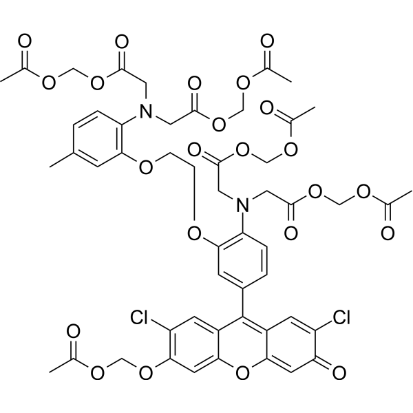 Fluo-3AM Chemical Structure