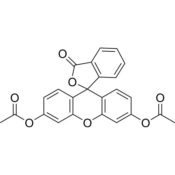 Fluorescein Diacetate Chemical Structure