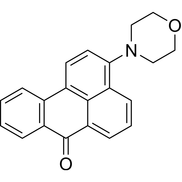 3-Morpholinobenzanthrone Chemical Structure