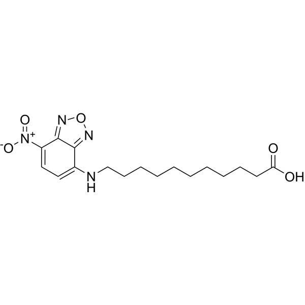 NBD-undecanoic acid Chemical Structure