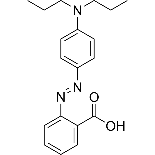 Propyl red Chemical Structure