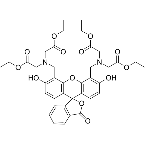 Calcein (tetraethyl ester) Chemical Structure
