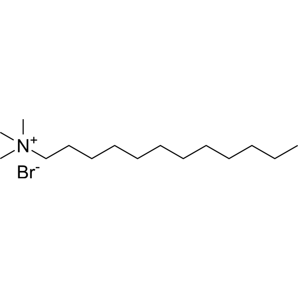 Dodecyltrimethylammonium bromide Chemical Structure