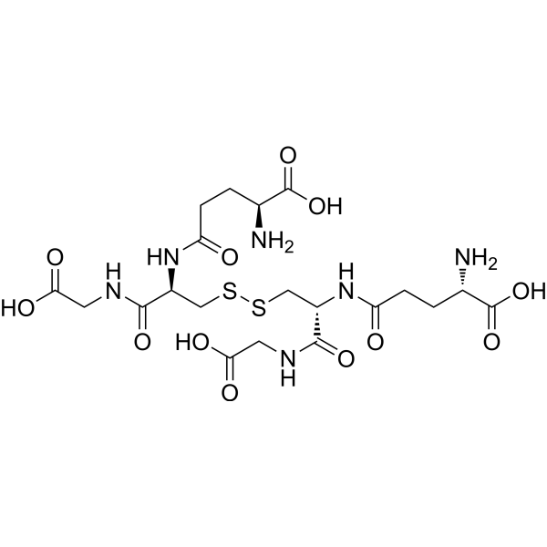 Glutathione oxidized Chemical Structure