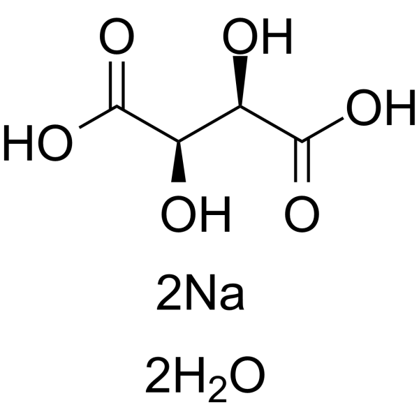 Tartaric acid disodium dihydrate Chemical Structure